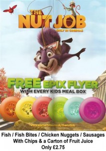 Children's Meal Poster - Nut Job