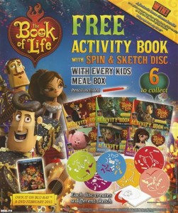 Children's Meal Poster - Book of Life